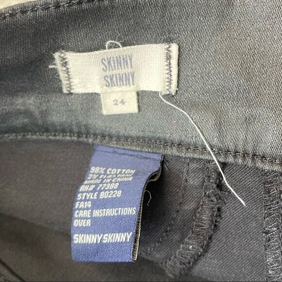 Madewell Faux Leather Skinny Skinny coated edition size 24 - Picture 2 of 5